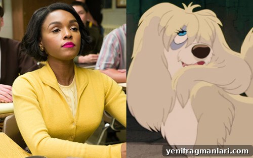 Janelle Monáe Joins Disney's New Lady and the Tramp 2 Janelle Monáe in Hidden Figures and Peg from Lady and the Tramp