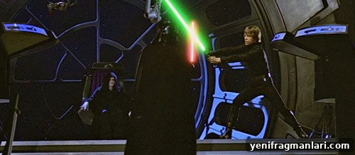 Luke vs Vader Return of the Jedi