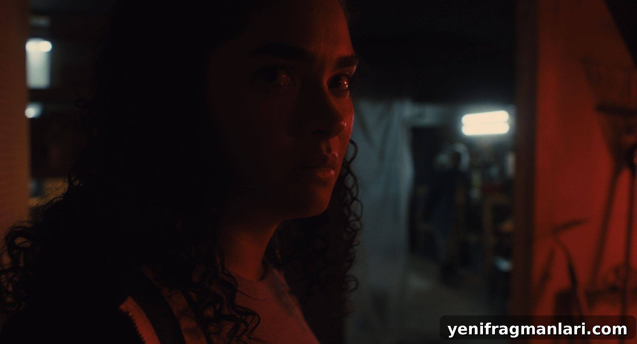 Why In Our Blood Is 2024's Most Overlooked Film at Fantasia 3 A Still from the film In Our Blood with Brittany O'Grady looking shocked
