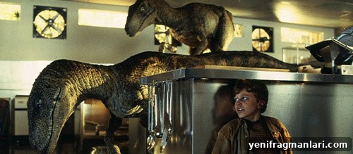 10 Most Iconic Jurassic Park Moments That Shaped the Franchise 8 Raptors in the kitchen Jurassic Park