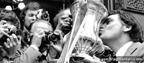 Bobby Robson FA Cup celebration