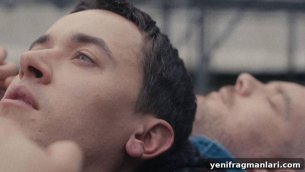 Ethan Palmer on PLAINCLOTHES' Visual Style at Sundance 2025 3 Tom Blyth and Russell Tovey appear in Plainclothes by Carmen Emmi, an official selection of the 2025 Sundance Film Festival. Courtesy of Sundance Institute | photo by Ethan Palmer.