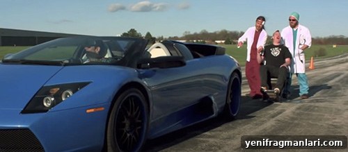 10 Iconic Jackass 3 Moments 6 Lamborghini tooth pull stunt