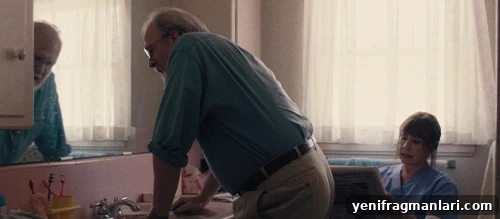 10 Unforgettable Moments from Lady Bird 4 Marion and Larry share a moment in Lady Bird