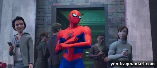 10 Iconic Spider-Man: Into the Spider-Verse Moments 2 Into the Spider-Verse opening