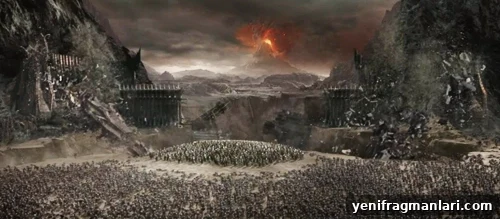 Top 10 Return of the King Moments from The Lord of the Rings 2 Mount Doom eruption still