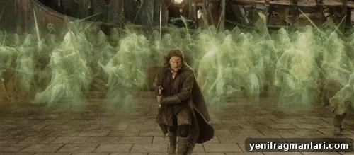 Top 10 Return of the King Moments from The Lord of the Rings 5 Aragorn and the ghost army