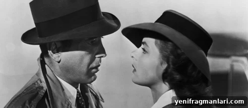 10 Movie Moments That Say I Love You 10 Casablanca movie still