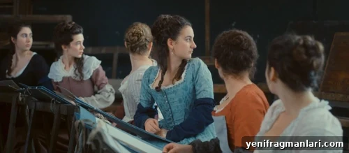 10 Unforgettable Moments from Portrait of a Lady on Fire 2 Marianne teaching an art class