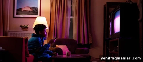 I Saw the TV Glow (2024) Review: Haunting Psychological Horror 2 Still from I Saw the TV Glow showing a retro television glow