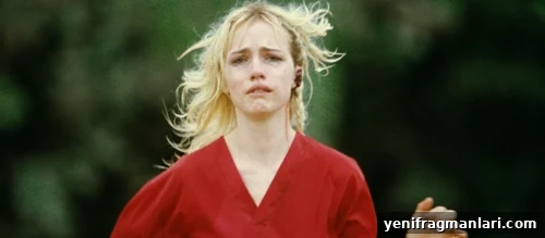 Blonde Willa Fitzgerald in feature film 'Strange Darling' (2023).
