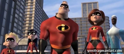 10 Unforgettable Moments from The Incredibles 5 The Parr family joins forces to take down the Omnidroid in the city.