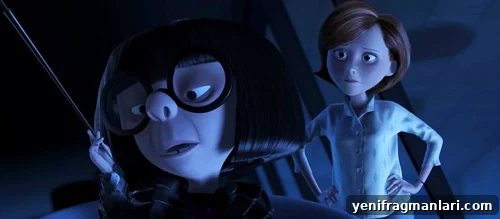 10 Unforgettable Moments from The Incredibles 10 Helen Parr consults Edna Mode about superhero suits.